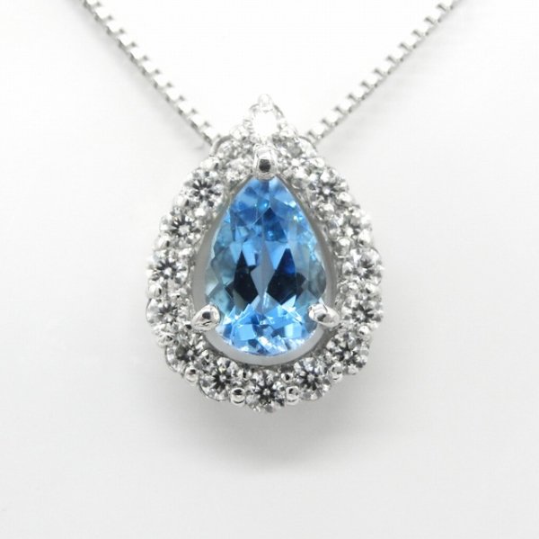 󥿥ޥꥢޥ ɥͥå쥹 AQ 0.34ct D 0.18ct 45cm Pt950 GGSJ̽ BOUTIQUE LINE