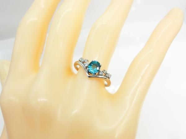 グランディディエライト ダイヤモンドリング GRD 0.659ct D 0.12
