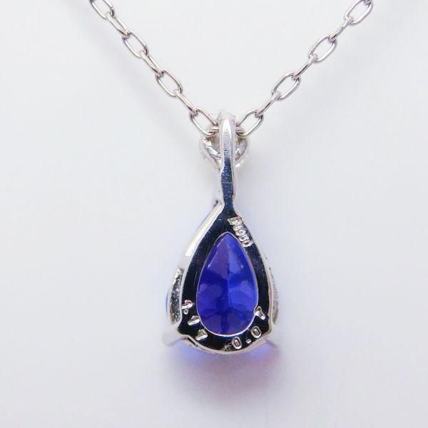 タンザナイト ダイヤモンドネックレス TA 1.17ct D 0.07ct 日独 タンザナイト ダイヤモンドネックレス TA 1.17ct D 0.07ct 日独