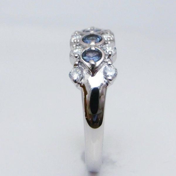 ブラジル産アレキサンドライトダイアモンドリング AX 0.28ct D0 ブラジル産アレキサンドライトダイアモンドリング AX 0.28ct D0