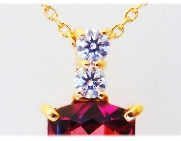 シェリーピンクトルマリン ダイヤモンドネックレス TR 3.52ct D シェリーピンクトルマリン ダイヤモンドネックレス TR 3.52ct D
