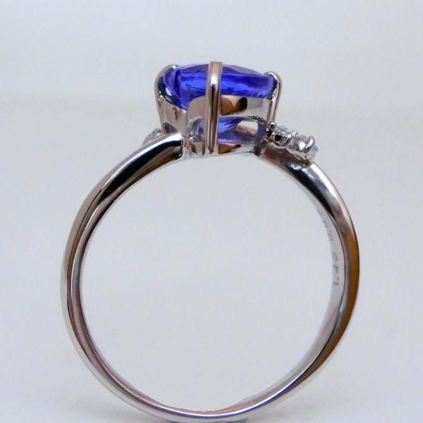 ハートシェイプタンザナイト ダイヤモンドリング TA 1.45ct D ハートシェイプタンザナイト ダイヤモンドリング TA 1.45ct D