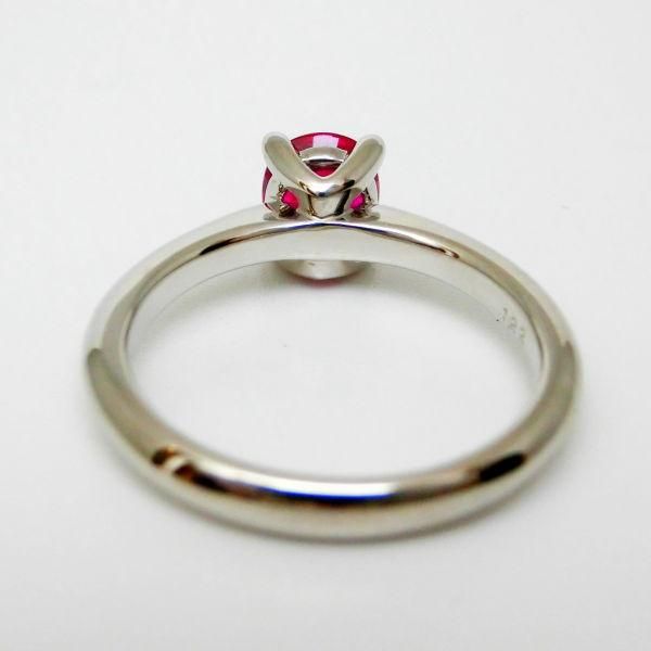 ミャンマー産ピジョンブラッドカラールビー リング R 1.22ct