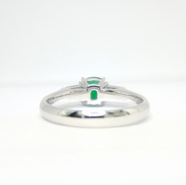 コロンビア産エメラルド ダイヤモンドリング EM 0.81ct D 0.60ct Pt900