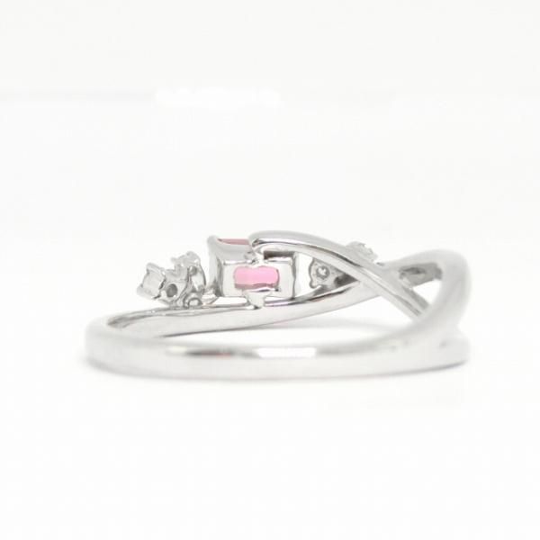 パパラチアサファイア ダイヤモンドリング PDS 0.387ct D 0.08ct パパラチアサファイア ダイヤモンドリング PDS 0.387ct D 0.08ct