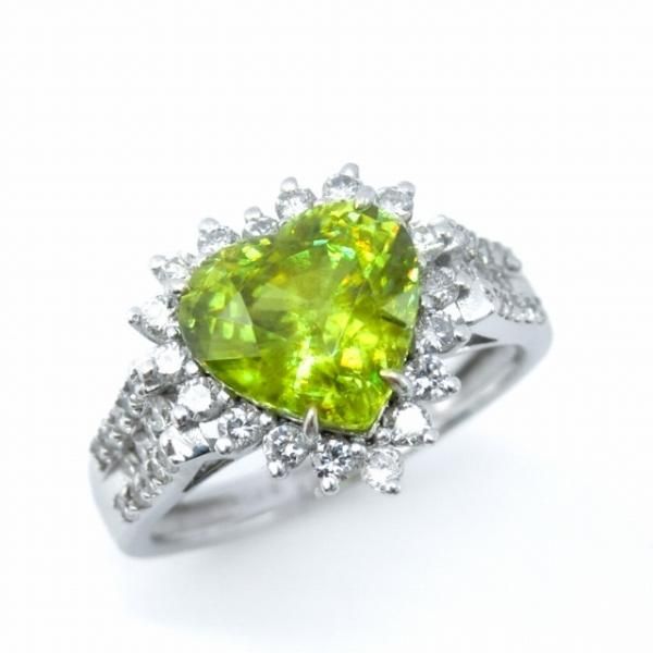 ハートシェイプスフェーン ダイヤモンドリング SH 2.38ct D 0.58 ハートシェイプスフェーン ダイヤモンドリング SH 2.38ct D 0.58