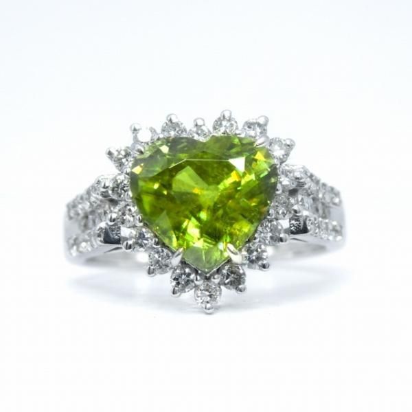 ハートシェイプスフェーン ダイヤモンドリング SH 2.38ct D 0.58 ハートシェイプスフェーン ダイヤモンドリング SH 2.38ct D 0.58