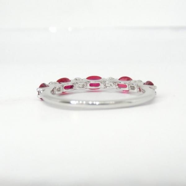 ルビー ダイヤモンドハーフエタニティリング R 1.08ct D 0.24ct ルビー ダイヤモンドハーフエタニティリング R 1.08ct D 0.24ct