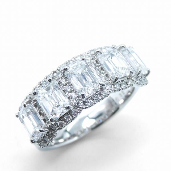 D顼 ɥåȥɥϡե˥ƥ D 2.50ct D-VS1-VVS2 0.33ct Pt950 BOUTIQUE LINE GIA