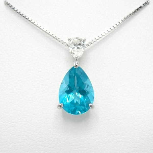 アパタイト ペアシェイプダイヤモンドネックレス AP 3.851ct D アパタイト ペアシェイプダイヤモンドネックレス AP 3.851ct D