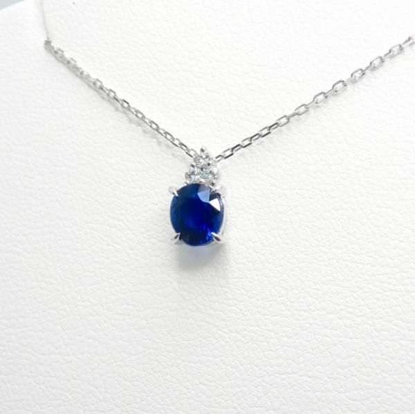 ブルーサファイア ダイヤモンドネックレス SA 0.99ct D 0.05ct ブルーサファイア ダイヤモンドネックレス SA 0.99ct D 0.05ct
