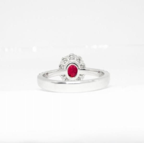ミャンマー産ピジョンブラッドカラールビーリング R 1.01ct D ミャンマー産ピジョンブラッドカラールビーリング R 1.01ct D