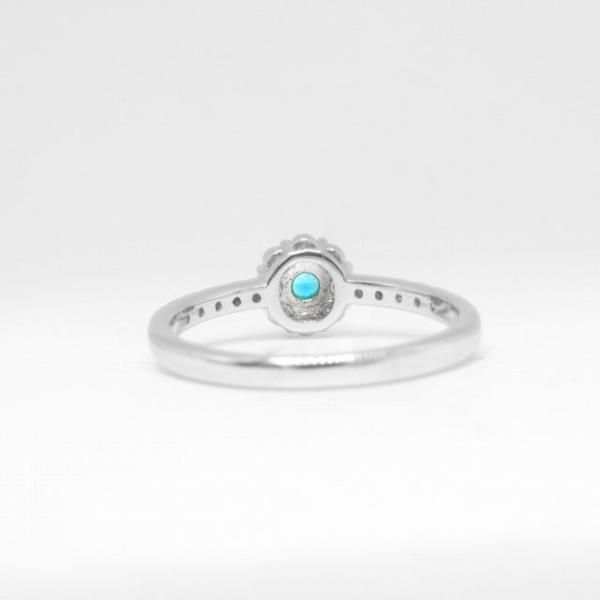ブラジル産パライバトルマリン ダイヤモンドリング PA 0.089ct D ブラジル産パライバトルマリン ダイヤモンドリング PA 0.089ct D