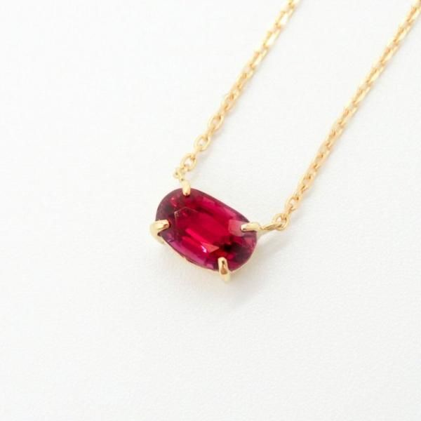 ルビーネックレス R 0.79ct 45cm K18YG GIA鑑別書付 C-LINE ルビーネックレス R 0.79ct 45cm K18YG GIA鑑別書付 C-LINE