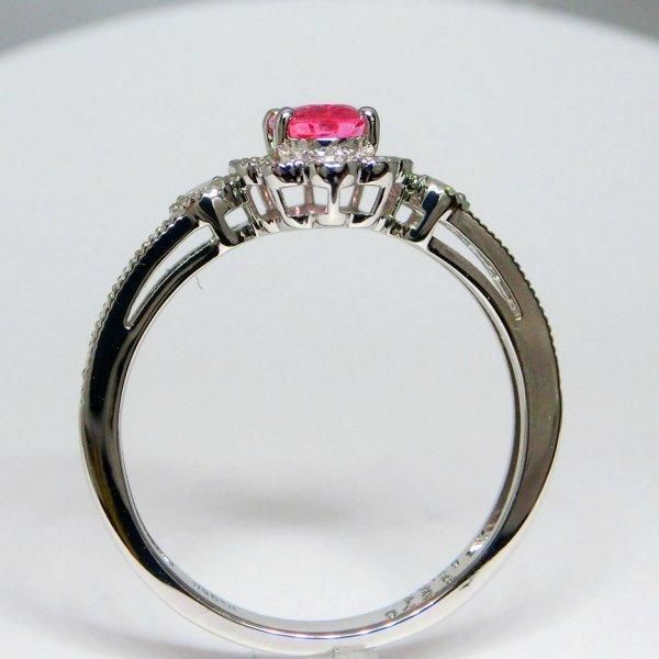 パパラチアサファイア ダイヤモンドリング PDS 0.579ct D 0.33ct パパラチアサファイア ダイヤモンドリング PDS 0.579ct D 0.33ct