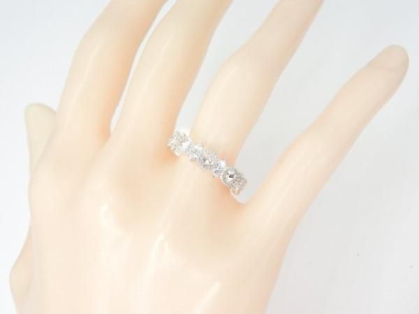 ローズカットダイヤモンド フラワーモチーフリング D 0.56ct ローズカットダイヤモンド フラワーモチーフリング D 0.56ct