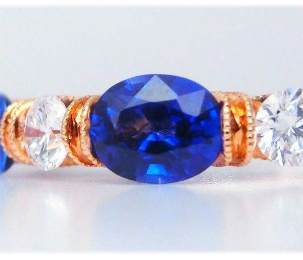 ロイヤルブルーカラーサファイア ダイヤモンドリング SA 1.11ct ロイヤルブルーカラーサファイア ダイヤモンドリング SA 1.11ct