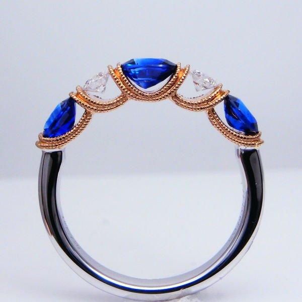 ロイヤルブルーカラーサファイア ダイヤモンドリング SA 1.11ct ロイヤルブルーカラーサファイア ダイヤモンドリング SA 1.11ct