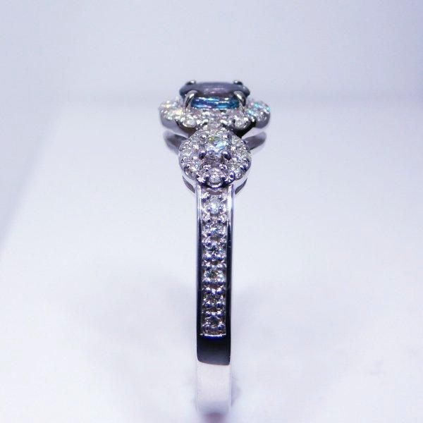 ブラジル産アレキサンドライト ダイヤモンドリング AX 0.23ct D