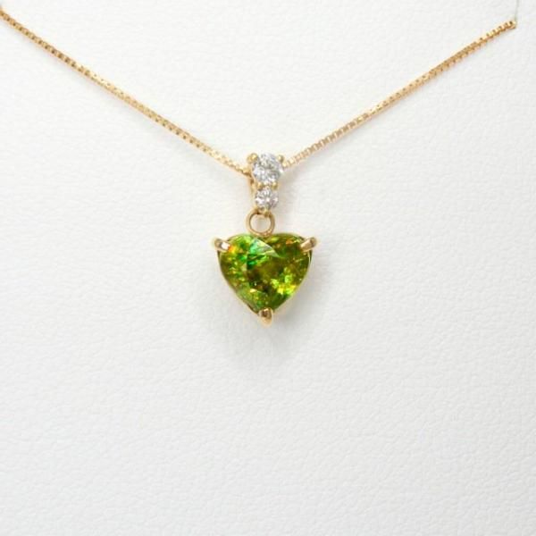 【本日特価】 ハートシェイプスフェーン ダイヤモンドネックレス SH 1.26ct D アクセサリー