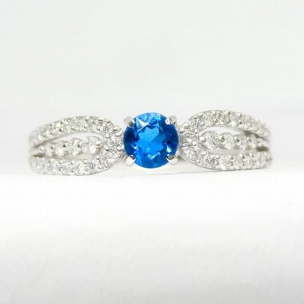 天然 アウイナイト ダイヤモンド 計0.96ct PT950 天然 アウイナイト ダイヤモンド 計0.96ct PT950