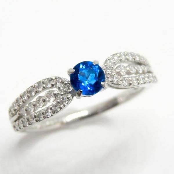 アウイナイトリング　トップクオリティ　0.1ct up! トリリアンカット アウイナイトリングトップクオリティ0.1ct up! トリリアンカット