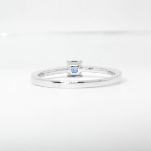 ベニトアイト ダイヤモンドリング BI 0.277ct D 0.13ct Pt900 日 ベニトアイト ダイヤモンドリング BI 0.277ct D 0.13ct Pt900 日