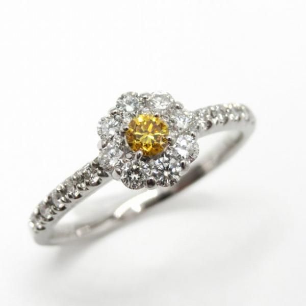 ե󥷡ӥӥåɥɥ D 0.098ct FVY-VS1 0.33ct Pt950 AGT