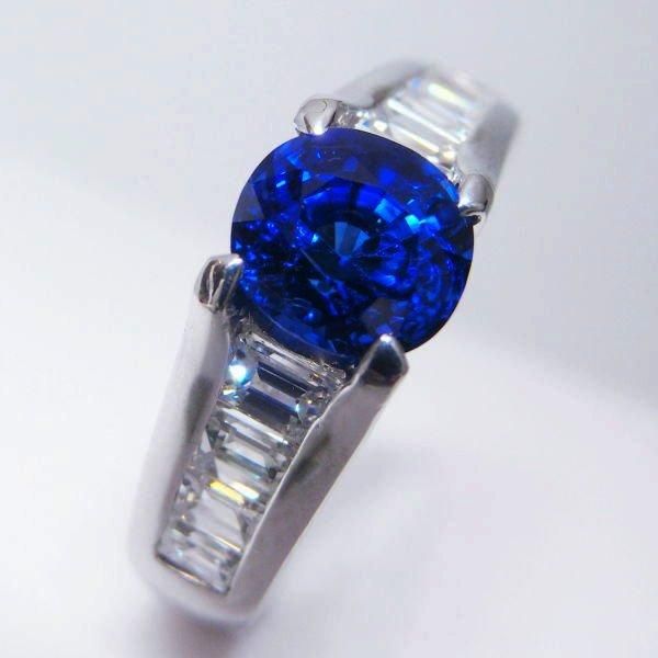 ロイヤルブルーカラーサファイア ダイヤモンドリング SA 1.28ct ロイヤルブルーカラーサファイア ダイヤモンドリング SA 1.28ct