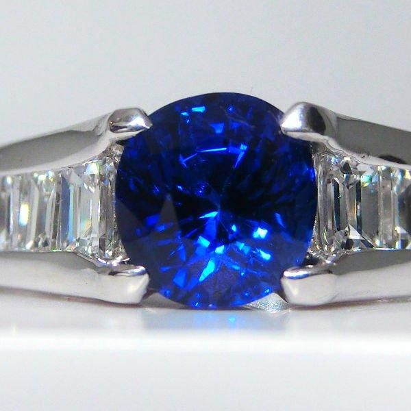 ロイヤルブルーカラーサファイア ダイヤモンドリング SA 1.28ct ロイヤルブルーカラーサファイア ダイヤモンドリング SA 1.28ct