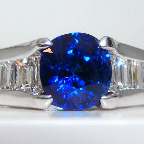 ロイヤルブルーカラーサファイア ダイヤモンドリング SA 1.28ct ロイヤルブルーカラーサファイア ダイヤモンドリング SA 1.28ct