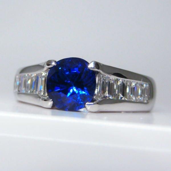 ロイヤルブルーカラーサファイア ダイヤモンドリング SA 1.28ct ロイヤルブルーカラーサファイア ダイヤモンドリング SA 1.28ct