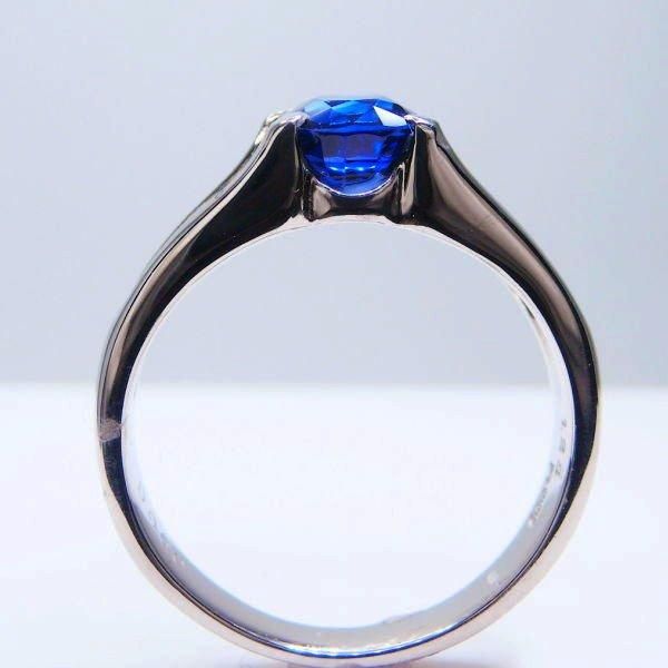 ロイヤルブルーカラーサファイア ダイヤモンドリング SA 1.28ct ロイヤルブルーカラーサファイア ダイヤモンドリング SA 1.28ct