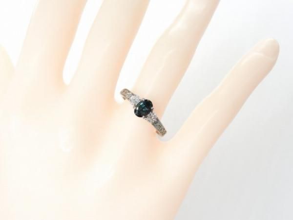 ブラジル産アレキサンドライト ダイヤモンドリング AX 0.56ct ブラジル産アレキサンドライト ダイヤモンドリング AX 0.56ct