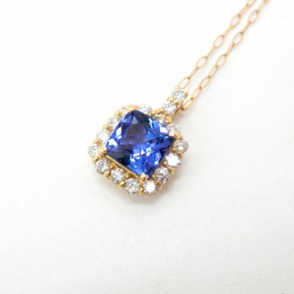 タンザナイト ダイヤモンドネックレス TA 0.59ct D 0.18ct 45cm タンザナイト ダイヤモンドネックレス TA 0.59ct D 0.18ct 45cm