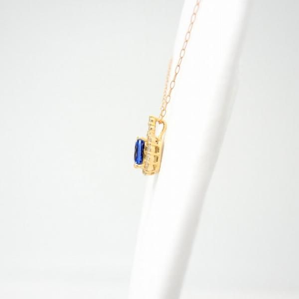 タンザナイト ダイヤモンドネックレス TA 0.59ct D 0.18ct 45cm タンザナイト ダイヤモンドネックレス TA 0.59ct D 0.18ct 45cm