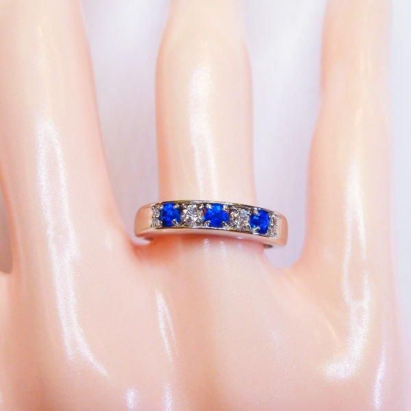 アウイナイトダイヤモンドリング HA 0.18ct 0.14ct Pt950 日独 アウイナイトダイヤモンドリング HA 0.18ct 0.14ct Pt950 日独