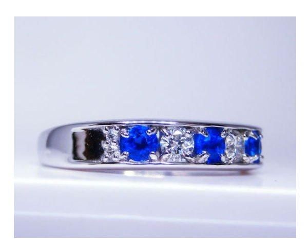 アウイナイトダイヤモンドリング HA 0.18ct 0.14ct Pt950 日独 アウイナイトダイヤモンドリング HA 0.18ct 0.14ct Pt950 日独