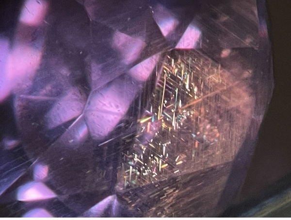 非加熱カラーチェンジバイオレットパープルサファイア SA 3.80ct