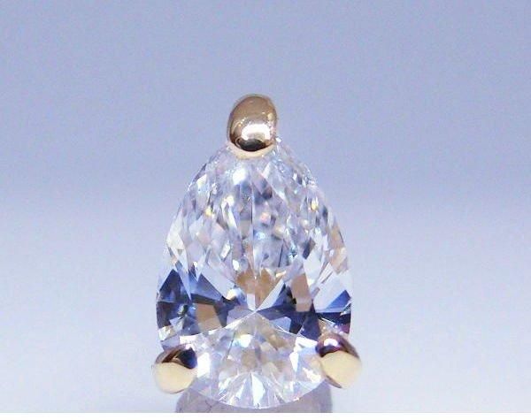 ペアシェイプダイヤモンドピアス D 0.205ct D-VS2 0.201ct D-VS2 ペアシェイプダイヤモンドピアス D 0.205ct D-VS2 0.201ct D-VS2