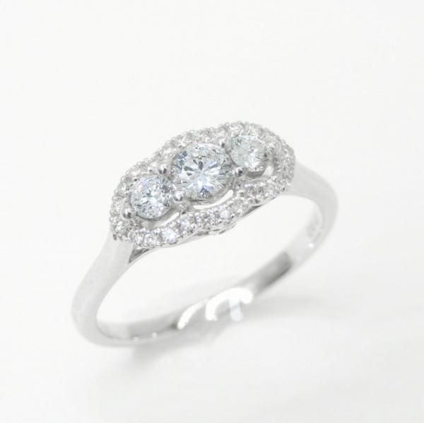 ɥ D 0.43ct K18WG BOUTIQUE LINE