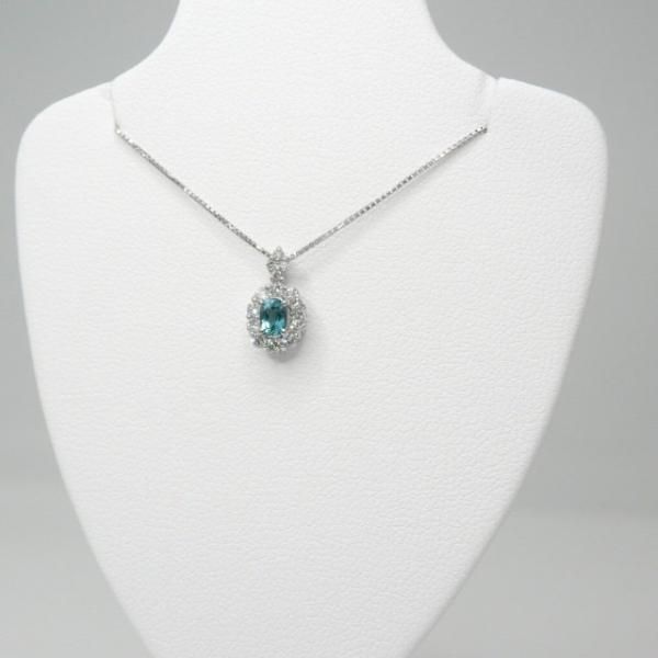 グランディディエライト ダイヤモンドネックレス GRD 0.171ct D 0.21ct