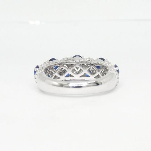 K18wg サファイア　ダイヤ　リング K18WGサファイア/ダイヤモンドリング | ポンテヴェキオ公式