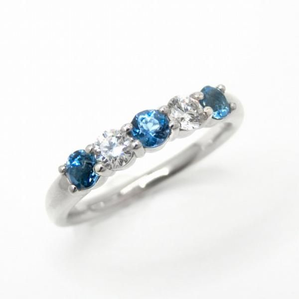 󥿥ޥꥢޥ ɥ AQ 0.326ct D 0.22ct Pt950 GGSJ̽ BOUTIQUE LINE