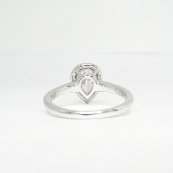 ペアシェイプダイヤモンドリング D 1.008ct J-SI2 0.43ct Pt950 ペアシェイプダイヤモンドリング D 1.008ct J-SI2 0.43ct Pt950