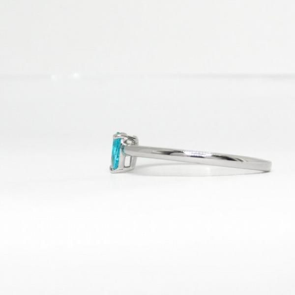 ブラジル産パライバトルマリンリング PA 0.16ct Pt900 東京宝石 ブラジル産パライバトルマリンリング PA 0.16ct Pt900 東京宝石