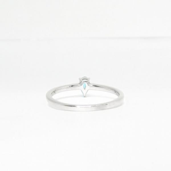 ブラジル産パライバトルマリンリング PA 0.16ct Pt900 東京宝石 ブラジル産パライバトルマリンリング PA 0.16ct Pt900 東京宝石