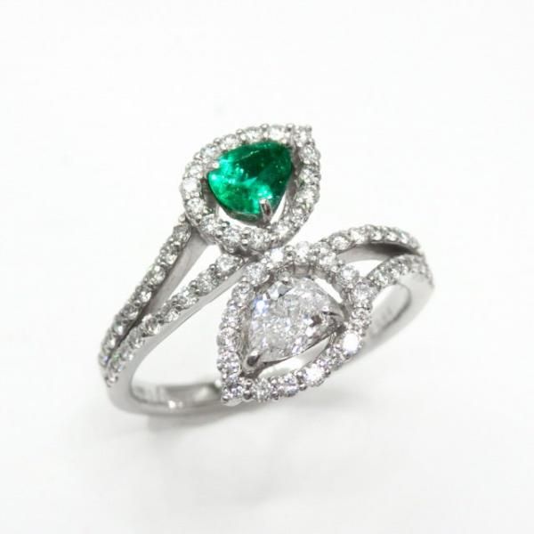  ɥȥ泌⥢ EM 0.22ct D 0.271ct E-SI1 0.43ct Pt900 и