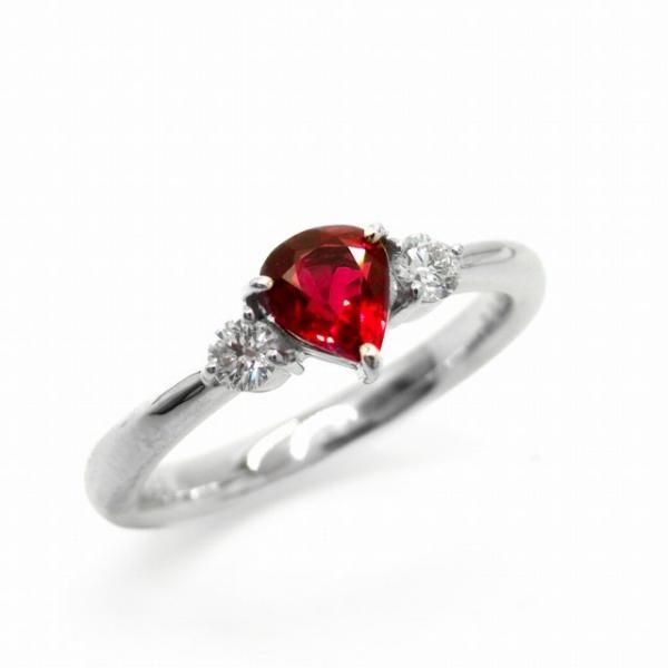 Ǯԥ֥åɥ顼ӡ ɥ R 0.52ct D 0.12ct Pt950 AIGS̽