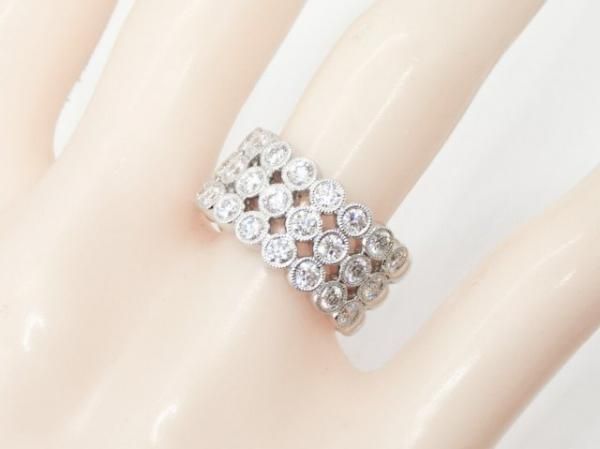 ベゼルセッティング ミルデザインダイヤモンドリング D 1.40ct ベゼルセッティング ミルデザインダイヤモンドリング D 1.40ct